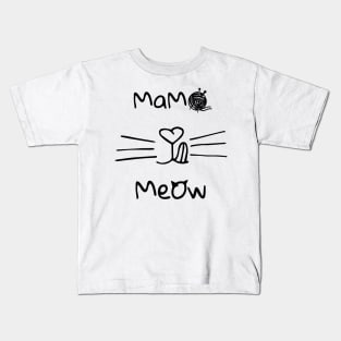 Cat cute Kitten cats lover funny cat Kids T-Shirt